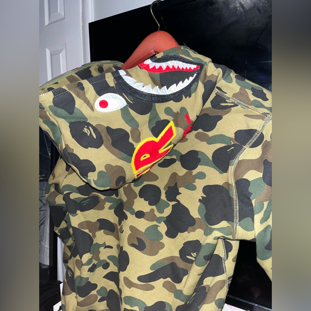 Bathing Ape ( Bape ) PONR Zip Up Hoodie